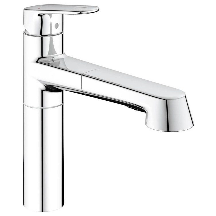 Miscelatore Cucina Con Doccetta Grohe.Grohe 33933002 Europlus Miscelatore Monocomando Lavello Rotazione Di 100 Bocca Media Con Doccetta Estraibile Integrata Finitura Cromo Prezzi E Offerte Su Tavolla Com