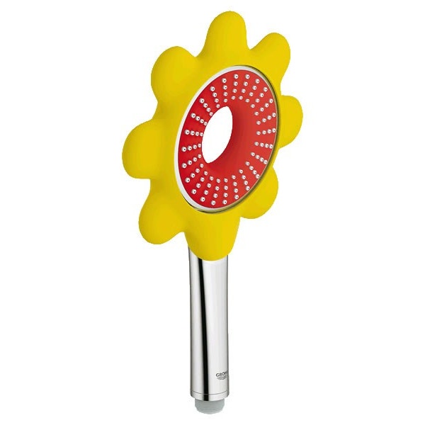 Immagine di Grohe Rainshower® Icon Flower 100 Manopola Doccia 26115DG0