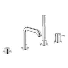 Immagine di Grohe Essence Miscelatore monocomando bordo vasca a 4 fori finitura cromo 19578001