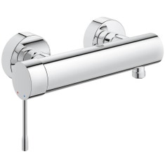 Immagine di Grohe ESSENCE miscelatore vasca a parete, con valvola di ritegno integrata, finitura cromo 33636001