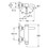 Immagine di Grohe Essence Rubinetto per vasca con installazione a parete, valvola di ritegno integrata finitura cromo 33624001