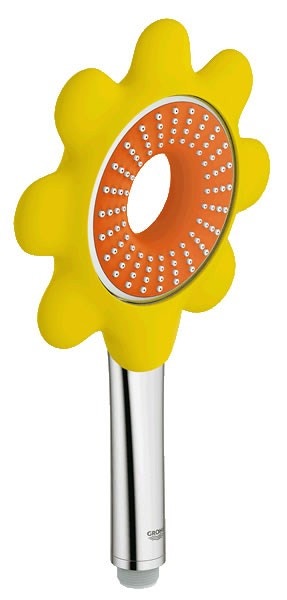 Immagine di Grohe Rainshower® Icon Flower 100 Manopola Doccia 26115YR0
