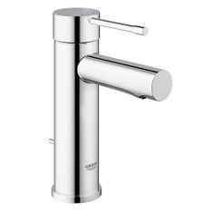 Immagine di Grohe ESSENCE miscelatore monocomando H.17 cm, per lavabo, con scarico, finitura cromo 32898001