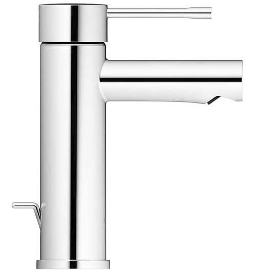 Immagine di Grohe ESSENCE miscelatore monocomando H.17 cm, per lavabo, con scarico, finitura cromo 32898001
