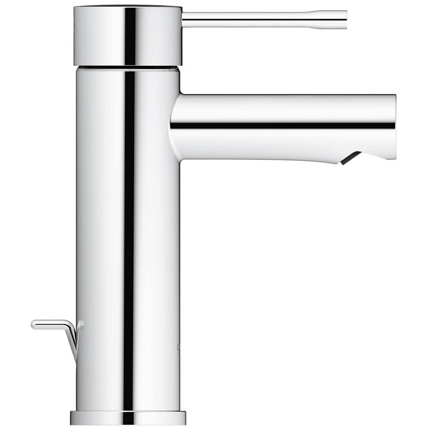 Immagine di Grohe ESSENCE miscelatore monocomando H.17 cm, per lavabo, con scarico, finitura cromo 32898001