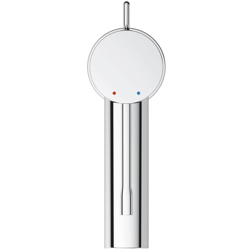 Immagine di Grohe ESSENCE miscelatore monocomando H.17 cm, per lavabo, con scarico, finitura cromo 32898001