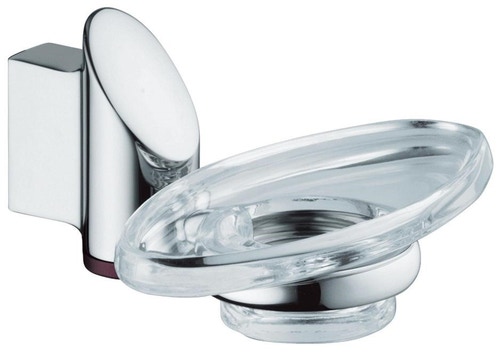 Immagine di Grohe Base portasapone in cristallo 40166000
