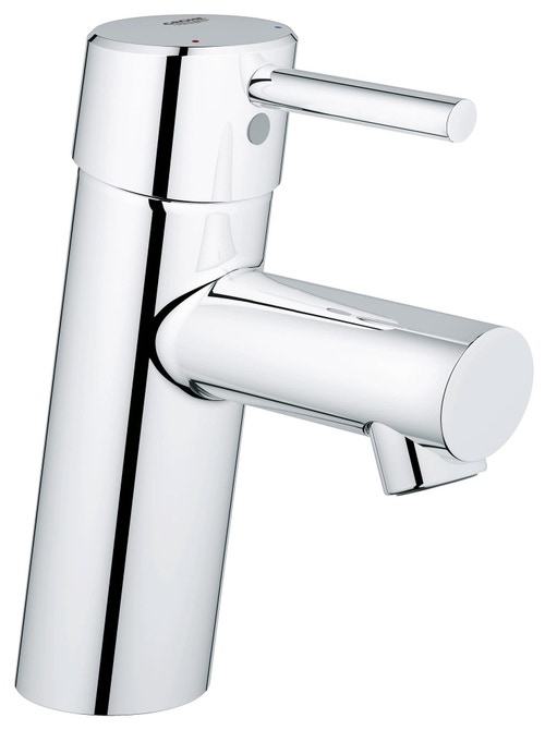 Immagine di Grohe CONCETTO miscelatore monocomando H.16 cm, per lavabo, senza scarico, finitura cromo 3224010E