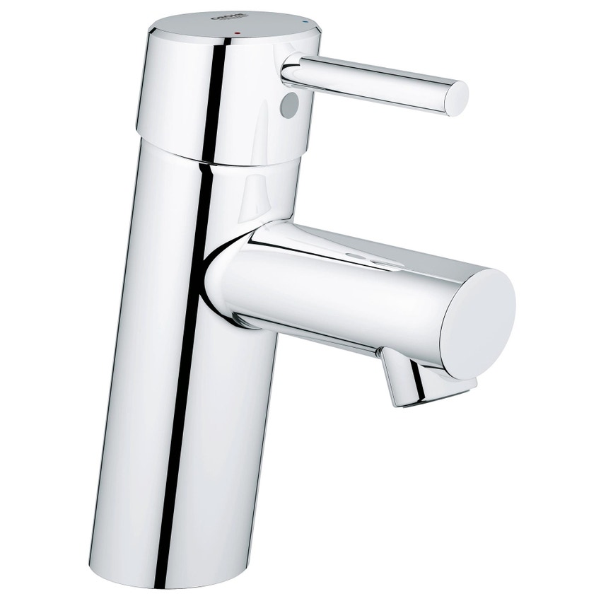 Immagine di Grohe CONCETTO miscelatore monocomando H.16 cm, per lavabo, senza scarico, finitura cromo 3224010E