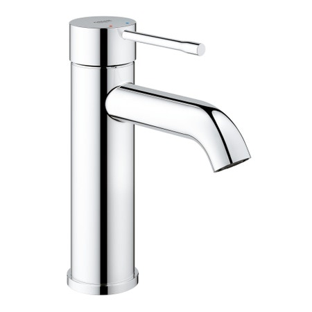Immagine di Grohe ESSENCE miscelatore monocomando H.17 cm, per lavabo, senza scarico, finitura cromo 23590001