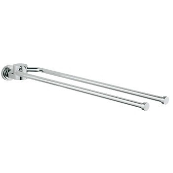Immagine di Grohe Atrio Porta Salviette Doppio finitura cromo 40308000