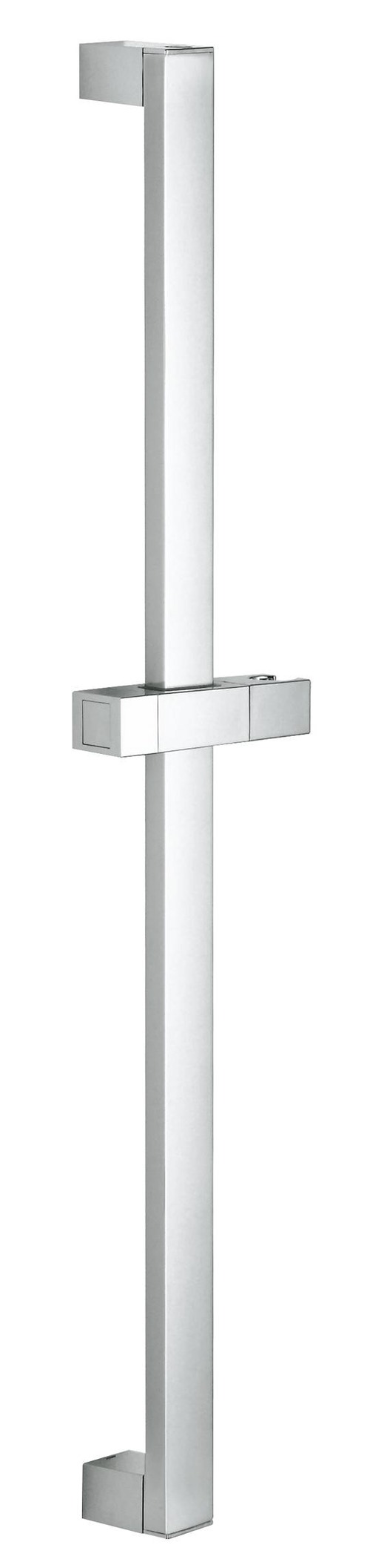 Immagine di Grohe EUPHORIA CUBE asta doccia 60 cm, con supporto manopola doccia scorrevole, finitura cromo 27892000