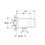 Immagine di Grohe EUPHORIA CUBE raccordo erogatore, con supporto a parete per manopola doccia, finitura cromo 26370000
