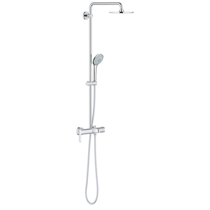 Immagine di Grohe Euphoria XXL System 210 Sistema doccia per montaggio a parete finitura cromo 26314000