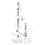 Immagine di Grohe Eurocube Joy Miscelatore monocomando per lavabo Taglia M  finitura cromo 23657000
