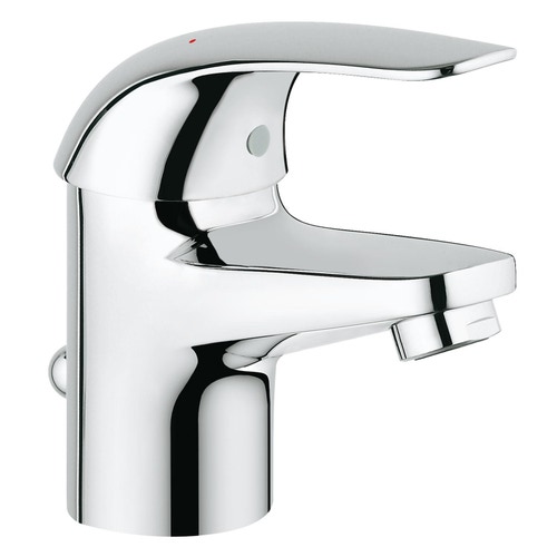 Immagine di Grohe Euroeco Miscelatore monocomando per lavabo Taglia S finitura cromo 23262000