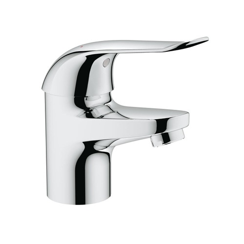 Immagine di Grohe EUROECO SPECIAL miscelatore monocomando H.14 cm, per lavabo, senza scarico, con limitatore di portata regolabile, finitura cromo 32762000
