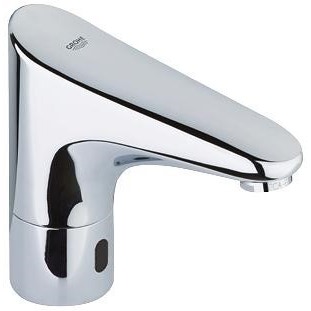 Immagine di Grohe Europlus E Rubinetto elettronico per lavabo con comando ad infrarossi finitura cromo 36016001