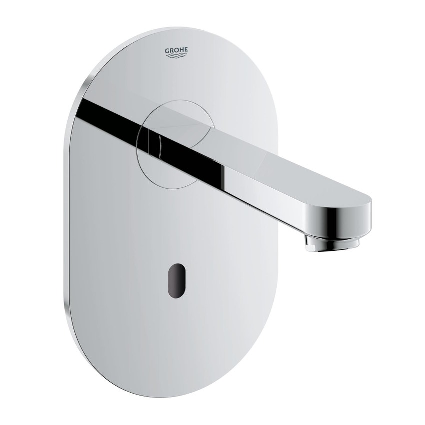 Immagine di Grohe Eurosmart Cosmopolitan E Bluetooth Rubinetto elettronico per lavabo con comando ad infrarossi finitura cromo 36410000