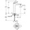 Immagine di Grohe EUROSTYLE miscelatore monocomando H.33 cm, per lavabo, con risparmio idrico, senza scarico, colore bianco finitura lucido 23570LS3