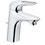 Immagine di Grohe EUROSTYLE miscelatore monocomando H.16 cm, per lavabo, con risparmio idrico e scarico, finitura cromo 23374003