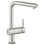 Immagine di Grohe MINTA TOUCH miscelatore elettronico monocomando H.33 cm, con bocca girevole, finitura satinato super steel 31360DC1