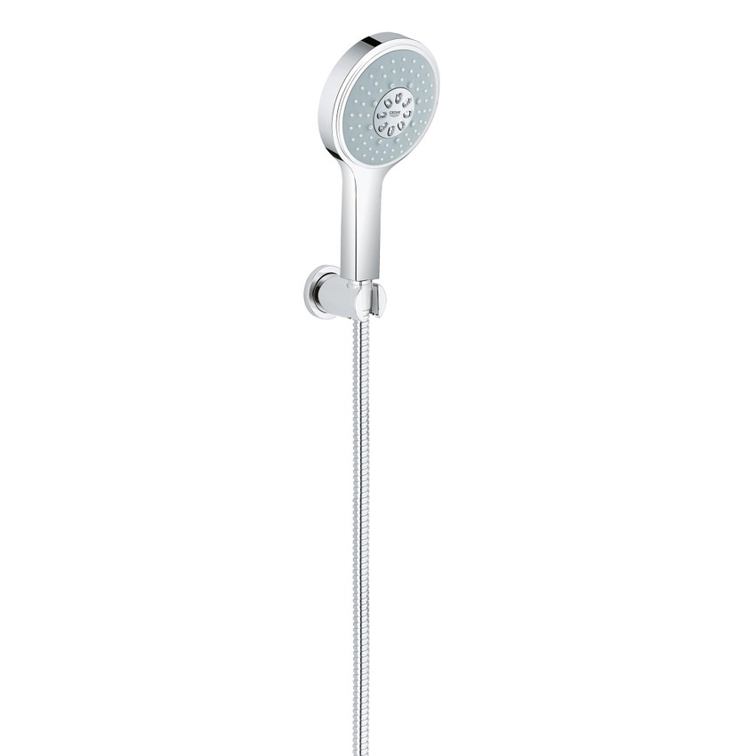 Immagine di Grohe Power&Soul® Cosmopolitan Set doccia completo a 4 tipologie di getto combinabili finitura cromo 26174000