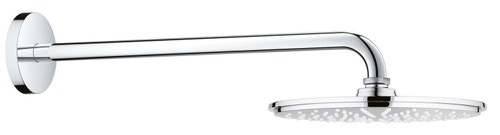 Immagine di Grohe RAINSHOWER COSMOPOLITAN 210 set soffione doccia a parete, sporgenza 42 cm, finitura cromo 26171000