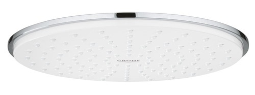 Immagine di Grohe RAINSHOWER COSMOPOLITAN 210 soffione doccia a getto fisso Rain, colore bianco finitura lucido 28368LS0