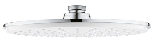 Immagine di Grohe RAINSHOWER COSMOPOLITAN 210 soffione doccia a getto fisso Rain, colore bianco finitura lucido 28368LS0