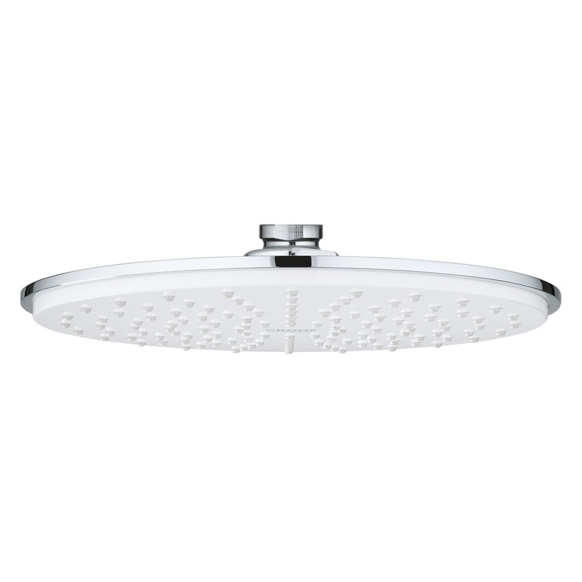 Immagine di Grohe RAINSHOWER COSMOPOLITAN 210 soffione doccia a getto fisso Rain, colore bianco finitura lucido 28368LS0
