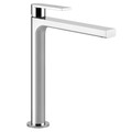 Immagine di Gessi VIA MANZONI miscelatore lavabo H.30 cm, senza scarico, con flessibili di collegamento e risparmio energetico, finitura cromo 38610#031