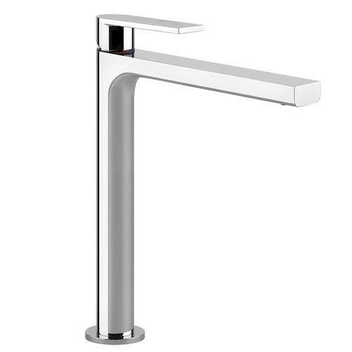 Immagine di Gessi VIA MANZONI miscelatore lavabo H.30 cm, senza scarico, con flessibili di collegamento, finitura cromo 38609#031