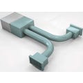 Immagine di Air Control EASY KIT 2 zone HISENSE AUD71UX4RFM8, composto da plenum di mandata e componenti per la distribuzione dell'aria  EASYKIT2Z- PLC-AUD71UX4RFM8