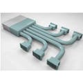 Immagine di Air Control EASY KIT 6 zone HISENSE AUD71UX4RFM8, composto da plenum di mandata e componenti per la distribuzione dell'aria  EASYKIT6Z- PLC-AUD71UX4RFM8