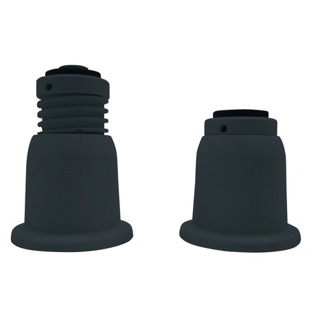 Immagine di Tecnogas Supporti a cono regolabili, per pavimento (4 pezzi) 11245