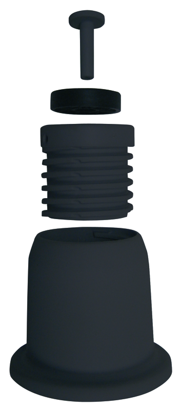 Immagine di Tecnogas Supporti a cono regolabili, per pavimento (4 pezzi) 11245