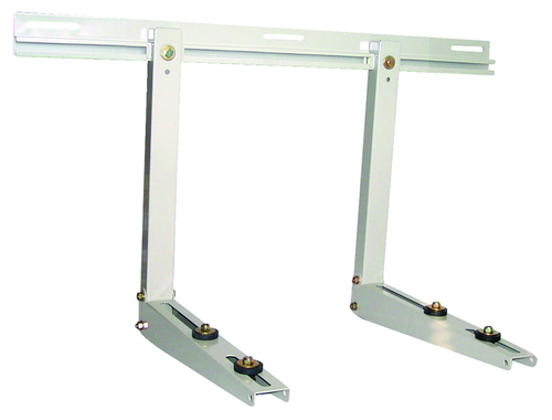 Immagine di Tecnogas Coppia di staffe star Classic, smontata, colore grigio 11111/S