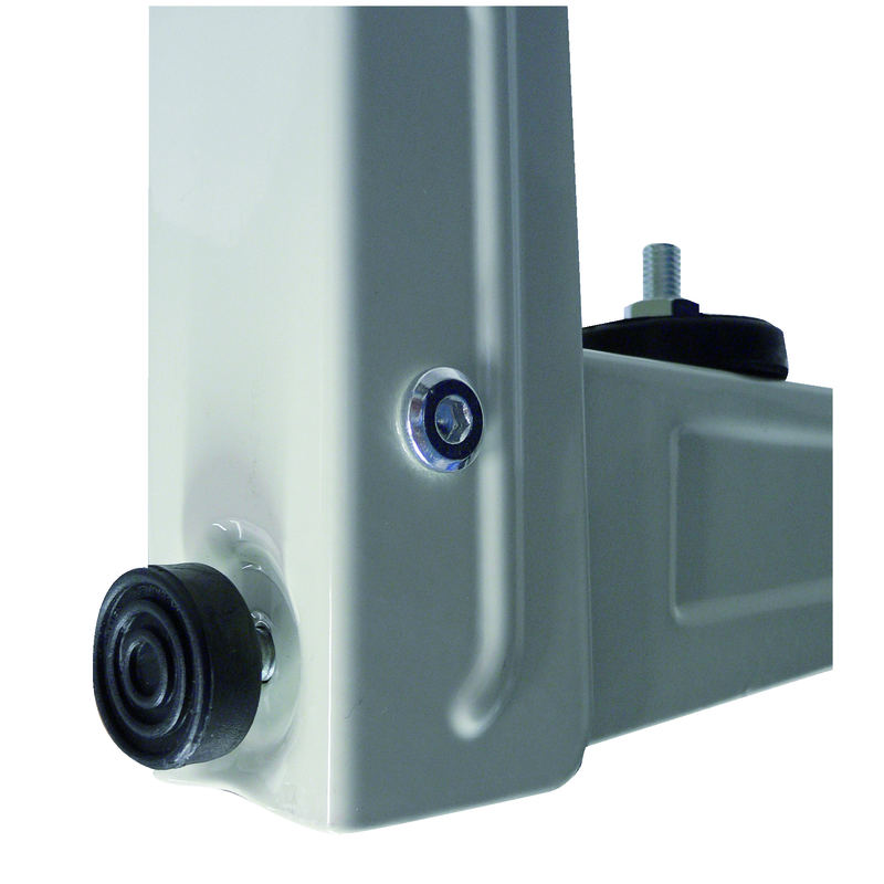 Immagine di Tecnogas Coppia di staffe Type, premontate, L.100 H.40 P.60 cm, colore avorio 11119