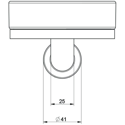 Immagine di Gessi EMPORIO ACCESSORI porta sapone a parete in vetro satinato, finitura finox brushed nickel 38803#149