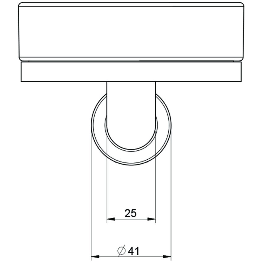 Immagine di Gessi EMPORIO ACCESSORI porta sapone a parete in vetro satinato, finitura finox brushed nickel 38803#149