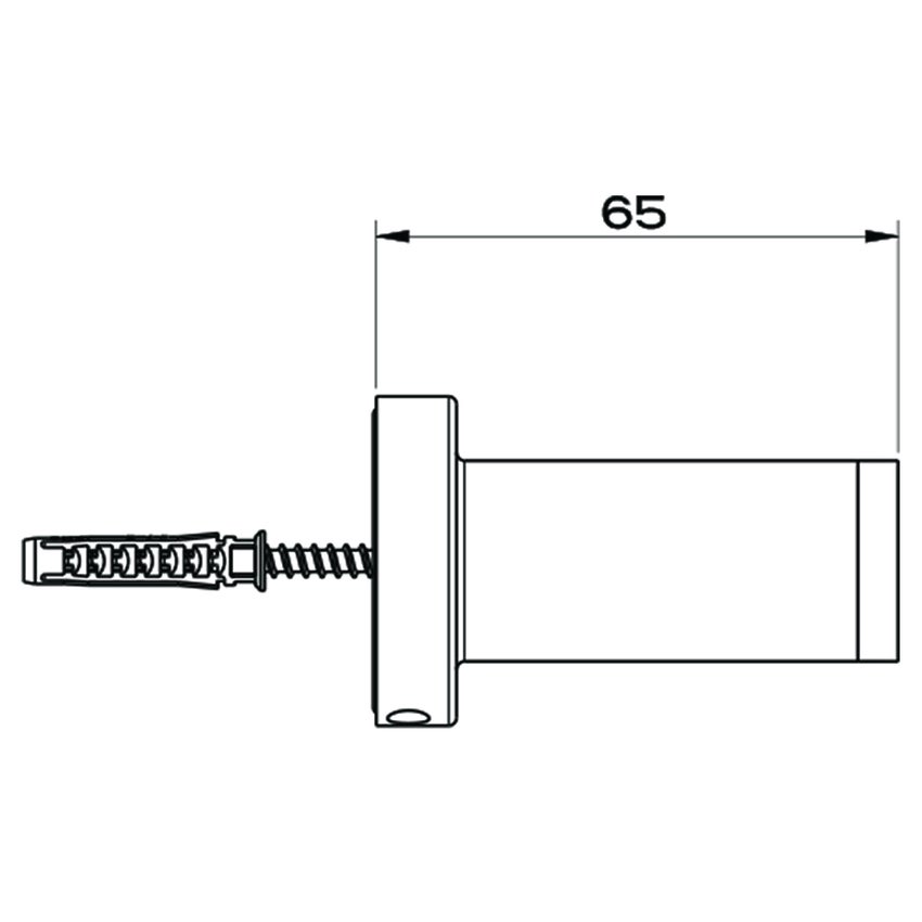 Immagine di Gessi EMPORIO ACCESSORI porta salvietta L.30 cm, finitura cromo 38897#031