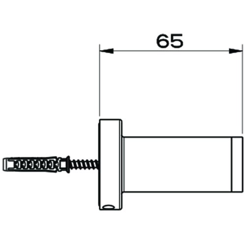 Immagine di Gessi EMPORIO ACCESSORI porta salvietta L.60 cm, finitura cromo 38903#031