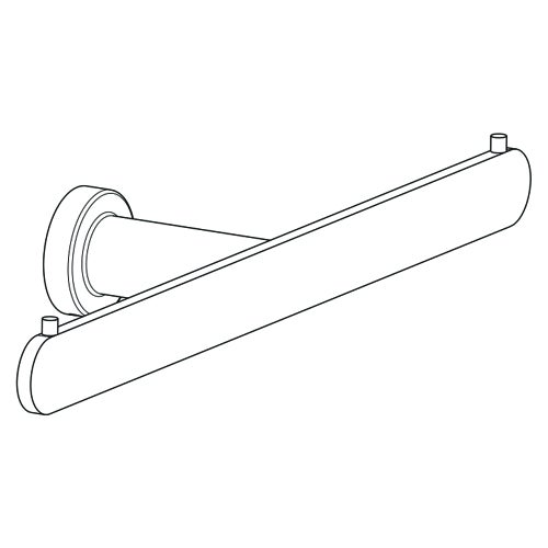 Immagine di Gessi EMPORIO ACCESSORI porta rotolo a parete doppio, finitura cromo 38915#031