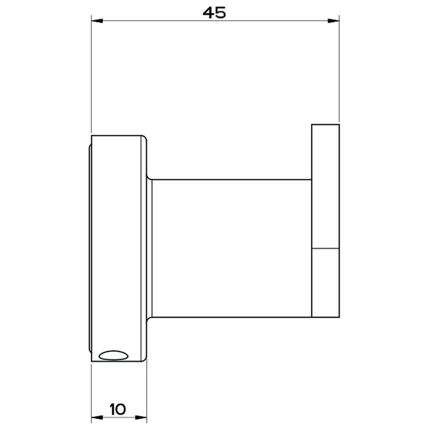 Gessi 38921#031 EMPORIO ACCESSORI appendino a parete, finitura cromo