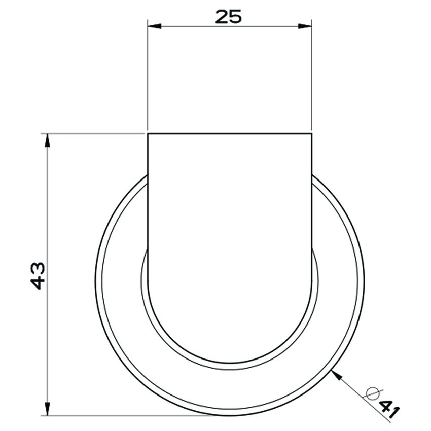 Immagine di Gessi EMPORIO ACCESSORI appendino a parete, finitura cromo 38921#031