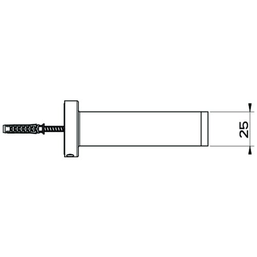 Immagine di Gessi EMPORIO ACCESSORI mensola a parete L.45 cm, finitura cromo 38947#031