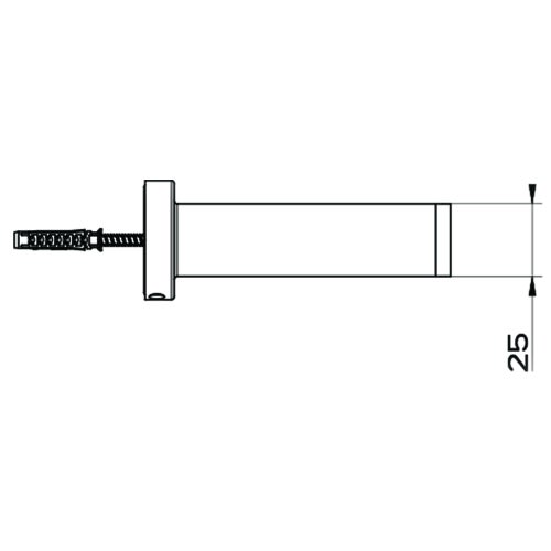 Immagine di Gessi EMPORIO ACCESSORI mensola a parete L.60 cm, colore nero finitura opaco 38949#299