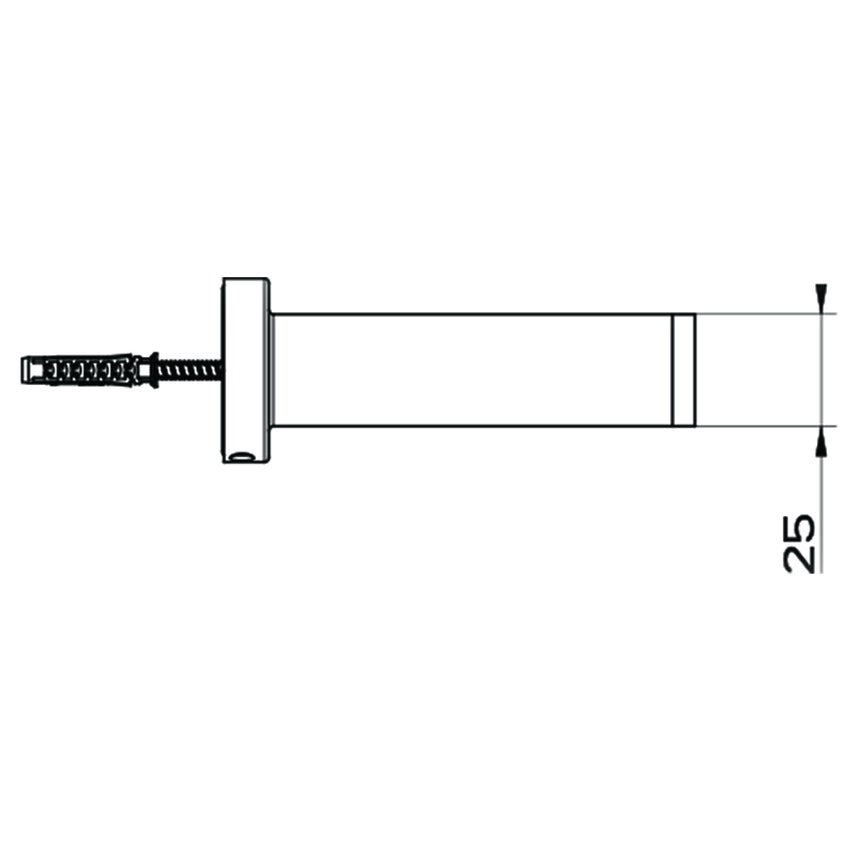 Immagine di Gessi EMPORIO ACCESSORI mensola a parete L.60 cm, colore nero finitura opaco 38949#299