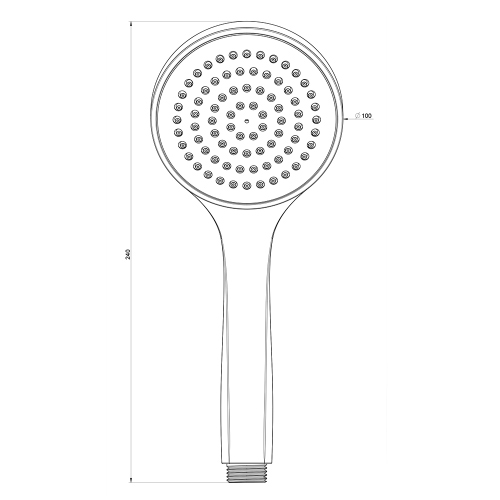 Immagine di Gessi EMPORIO SHOWER doccetta anticalcare, finitura cromo 47254#031